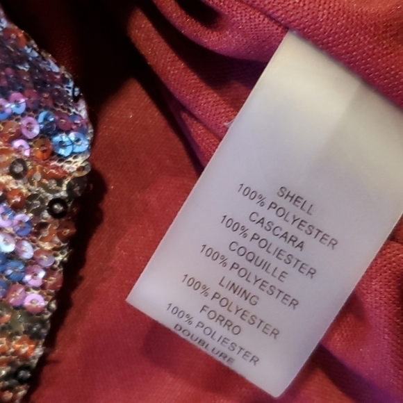 NWT Vince Camuto Sequin Jewel Neck dress evening party holiday - Picture 7 of 12